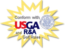 Das VS PRO Tee entspricht den USGA und R&A Golf Regeln