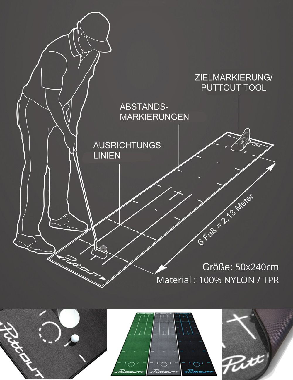 PuttOut Matte Erklärung