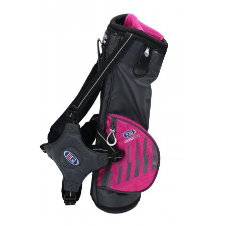 SALE U.S. Kids Golf Ultralight Series Bag, UL39 / 100-107cm, grau/pink