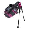 U.S. Kids Golf Ultralight Series Bag, UL45 / 115-122cm, grau/pink