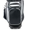 U.S. Kids Golf Tour Series Stand Bag, TS51 / 130-137cm, schwarz/weiß