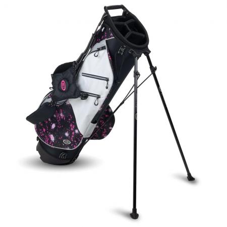 U.S. Kids Golf Tour Series Stand Bag, TS51 / 130-137cm, pink/splatter