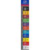 U.S. Kids Golf UL7 Starterset Ultralight UL51, 5-teilig, 130-137cm, LH, schwarz/orange