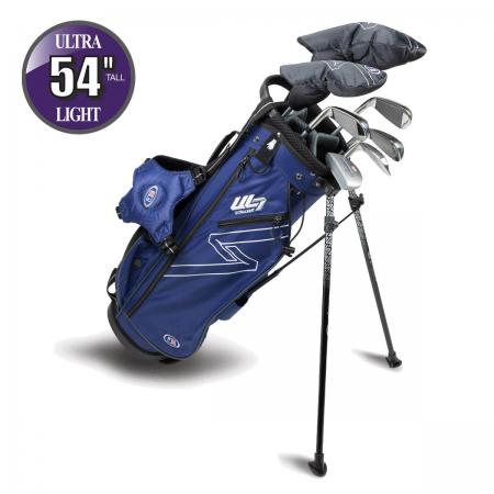 U.S. Kids Golf UL7 Starterset Ultralight UL54, 137-145cm, RH, 7-teilig, navy