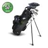 U.S. Kids Golf UL7 Starterset Ultralight UL57, 145-152cm, LH, 7-teilig, schwarz/grün