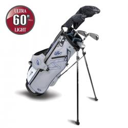 US Kids Golf UL7 Starterset Ultralight UL60 152160cm RH 5teilig hellgraunavy