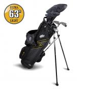 U.S. Kids Golf UL7 Starterset Ultralight UL63, 160-168cm, LH, 5-teilig, schwarz/goldgelb