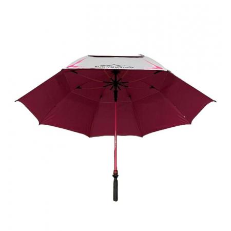 Sun Mountain H2NO Chrome Automatik UV-Golfschirm, chrome/pink