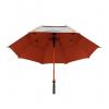 Sun Mountain H2NO Chrome Automatik UV-Golfschirm, chrome/orange
