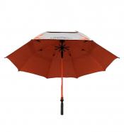Sun Mountain H2NO Chrome Automatik UV-Golfschirm, chrome/orange