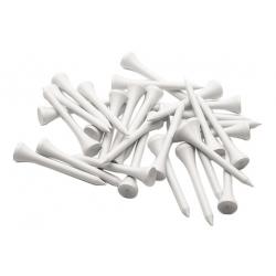 Silverline Holztees weiß 70mm 1000 Stück