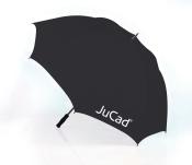 JuCad Golfschirm, schwarz