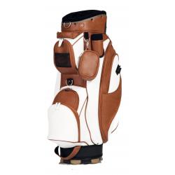 JuCad Cartbag Style braunweiß