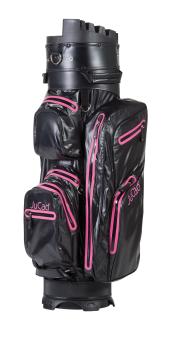 JuCad Cartbag Manager Dry, schwarz/RV pink