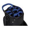 JuCad Cartbag Sporty, schwarz/blau