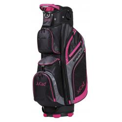 JuCad Cartbag Sporty schwarzpink