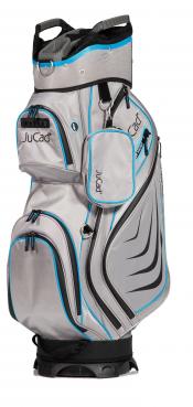 JuCad Cartbag Captain Dry, grau/blau