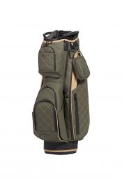 JuCad Cartbag First Class, dunkelgrün/beige