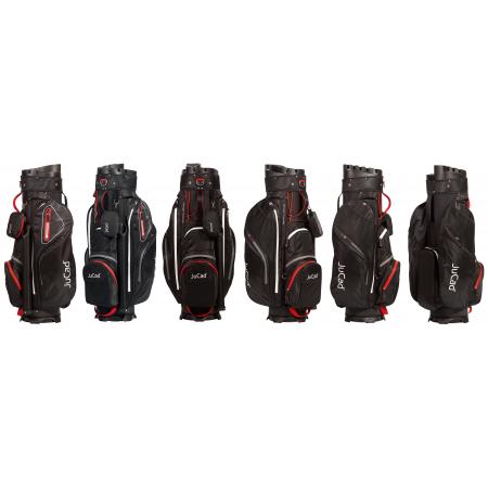 JuCad Cartbag Manager Waterstop, schwarz/rot/grau