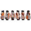 JuCad Cartbag Manager Waterstop, hellgrau/weiß/orange