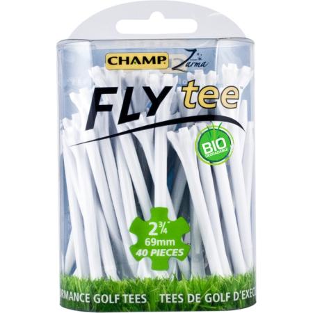 Champ Zarma FLY tee Golftees, weiß, 70mm