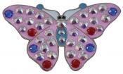 Navika Crystal Ballmarker &quote;Butterfly 2&quote;, pink
