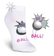 K. Bell Damen-Golfsocken Be the Ball