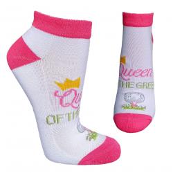 K Bell DamenGolfsocken Queen of the Green