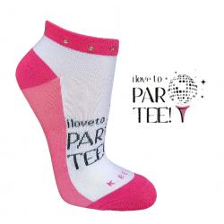 K Bell DamenGolfsocken I love to PAR TEE