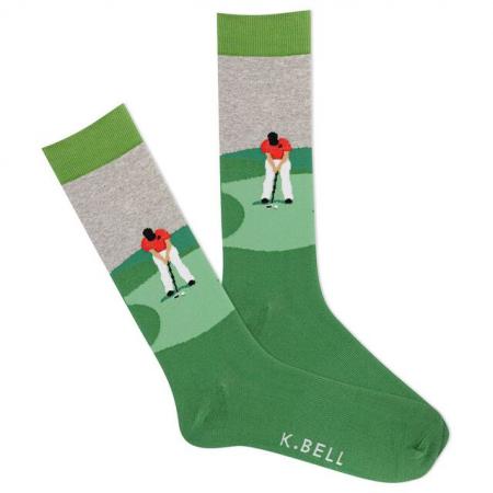 K. Bell Herren-Golfsocken Focused Golfer