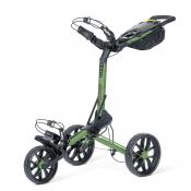 Bag Boy Slimfold 3-Rad Push Trolley, grün/schwarz
