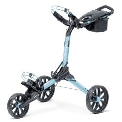 Bag Boy Nitron 3Rad Push Trolley eisblauweiß