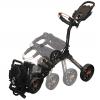 Bag Boy Nitron 3-Rad Push Trolley, eisblau/weiß