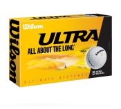 Wilson Staff Golfball Ultra Ultimate Distance, 15 Stück, weiß