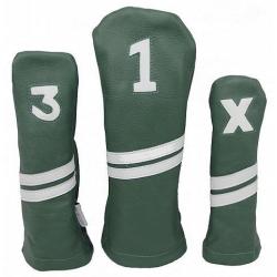 Sunfish Leder Headcover Ace grünweiß