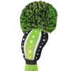 Bommel Sparkle Strick Headcover, grün, Fairwayholz Streifen