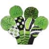 Bommel Sparkle Strick Headcover, grün, Fairwayholz Streifen