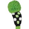 Bommel Sparkle Strick Headcover, grün, Fairwayholz Streifen