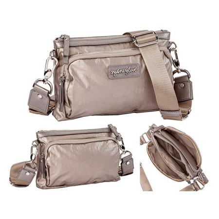 Sydney Love Crossbody Bag &quote;Street Life Metallic&quote;, zinn