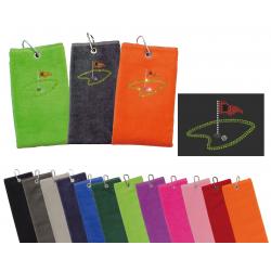 cbfmoda Golftuch 18 Loch grau