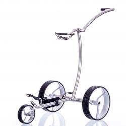 trendGOLF Walker Edelstahl Elektrotrolley silber Edelstahl poliert