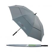 Rydz Gear Automatik UV-Golfschirm, anthrazit/weiß/lime