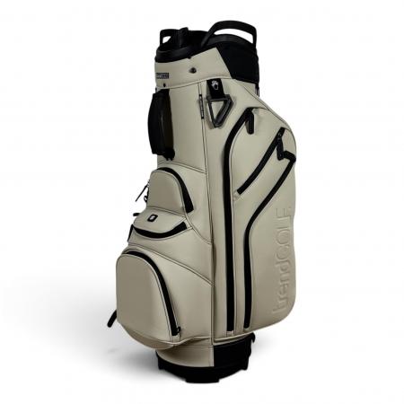 trendGOLF. Prestige Pro Golf Cartbag, Ivory Sand