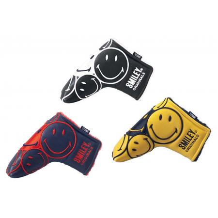 KraveGolf Stacked Smiley Originals Blade Puttercover