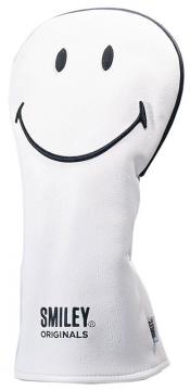 KraveGolf Classic Smiley Originals Headcover, weiß/schwarz
