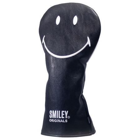 KraveGolf Classic Smiley Originals Headcover, schwarz/weiß
