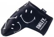 KraveGolf Classic Smiley Originals Blade Puttercover, schwarz/weiß