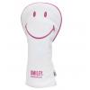 KraveGolf Classic Smiley Originals Headcover, weiß/pink