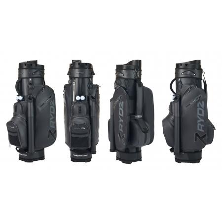 Rydz Gear Cartbag Lucky Nine WR Oversize, schwarz/anthrazit