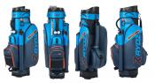 Rydz Gear Cartbag Lucky Nine WR, navy/hellblau/orange